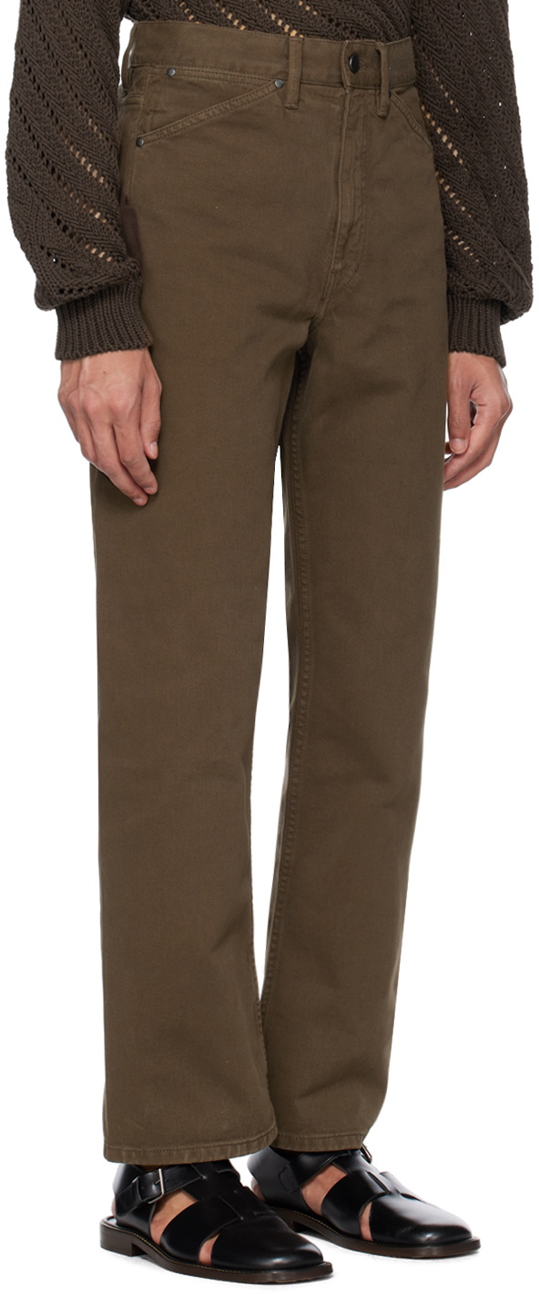 LEMAIRE Brown Seamless Jeans