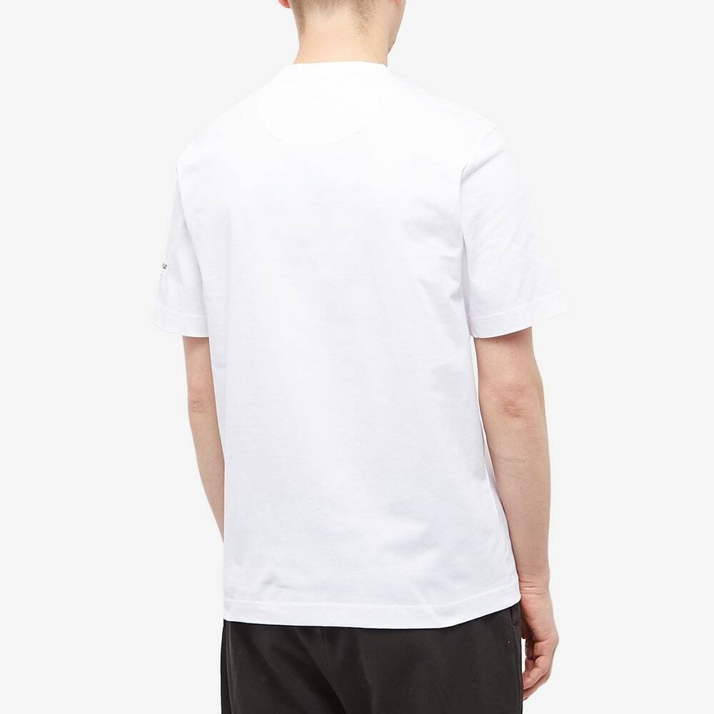 Barbour x Brompton Slowboy Go T-Shirt in White Barbour