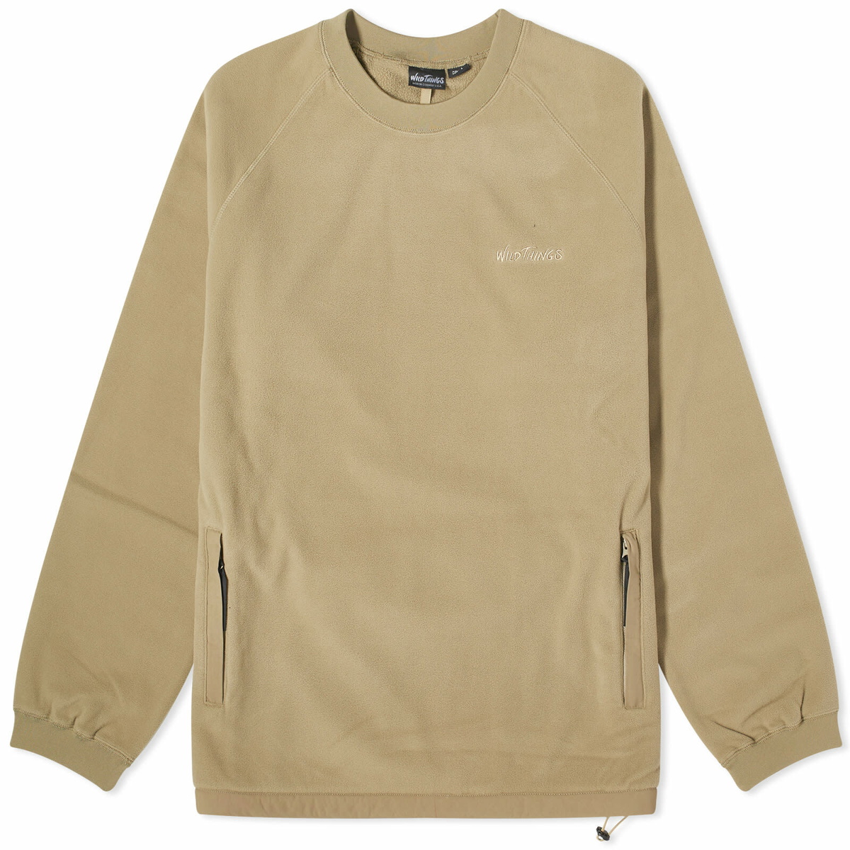 Wild Things Men's Polartec Crew Sweat in Beige