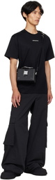 HELIOT EMIL Black Astrape T-shirt