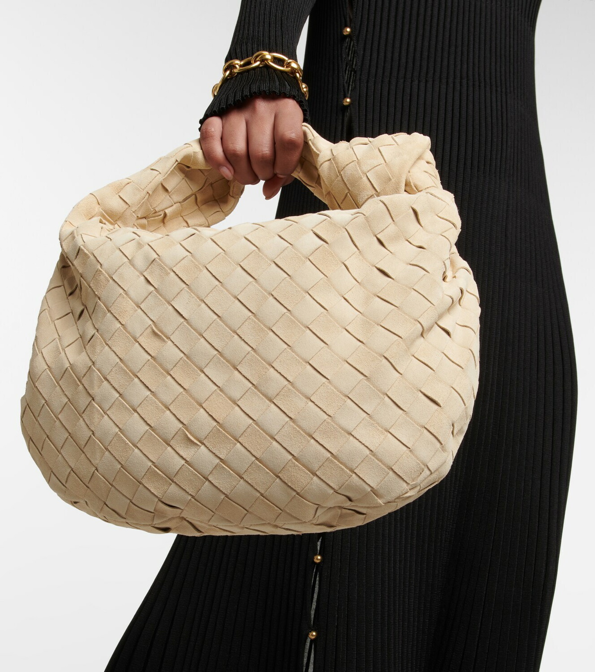 Bottega Veneta - Jodie Teen suede tote bag Bottega Veneta