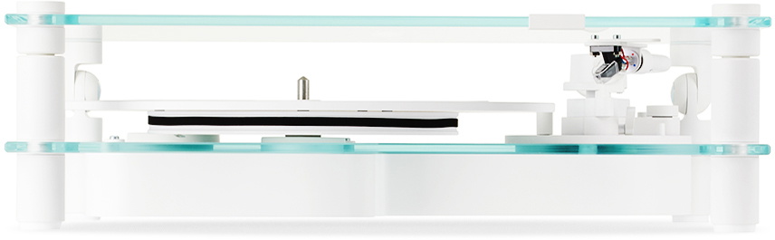 Transparent White Transparent Turntable