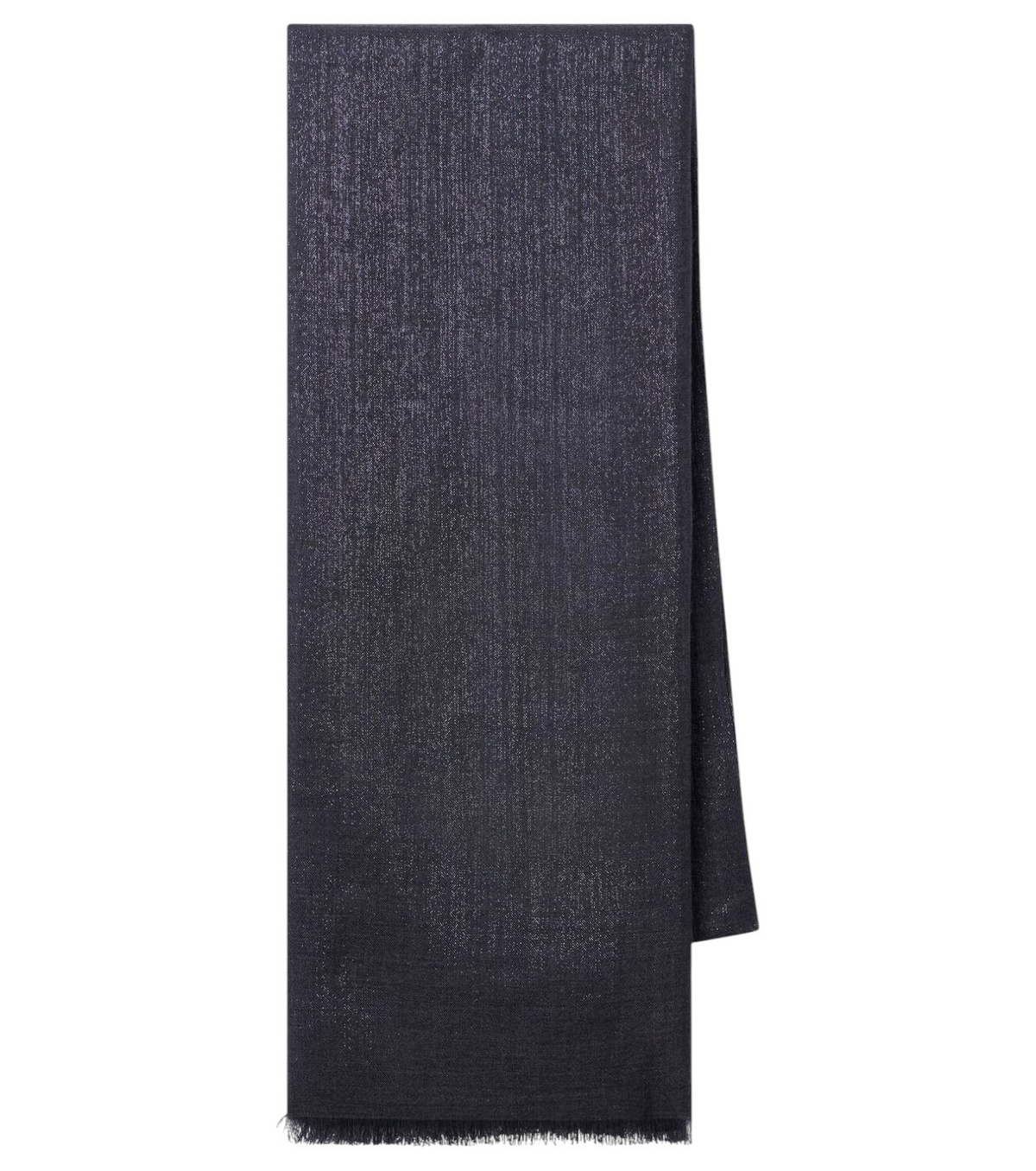 Brunello Cucinelli Linen Blend Scarf With Sparkiling Effect