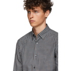 Ermenegildo Zegna Grey Check Dress Shirt