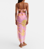 Cala de la Cruz Luana printed beach cover-up