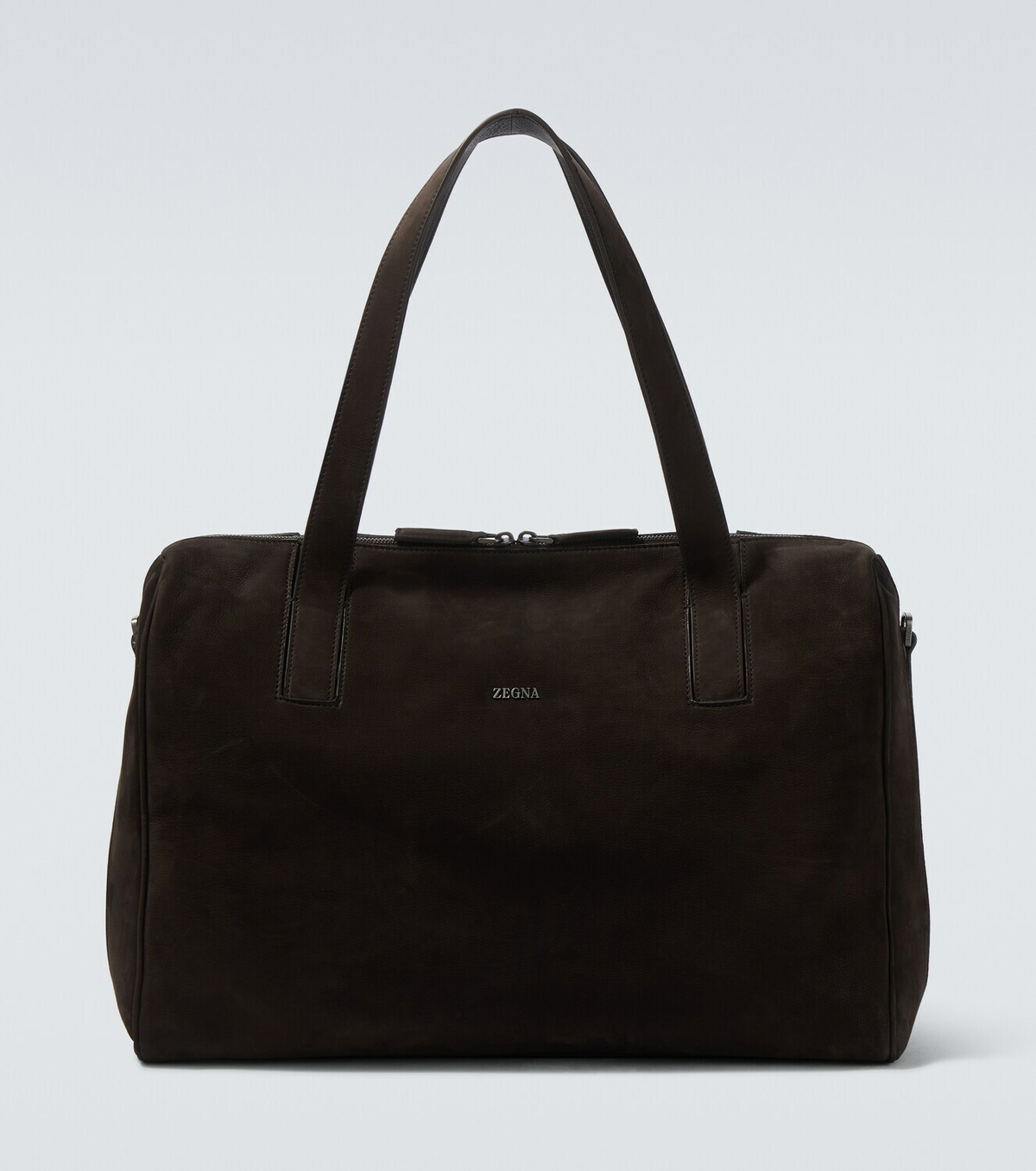 Zegna Leather duffel bag