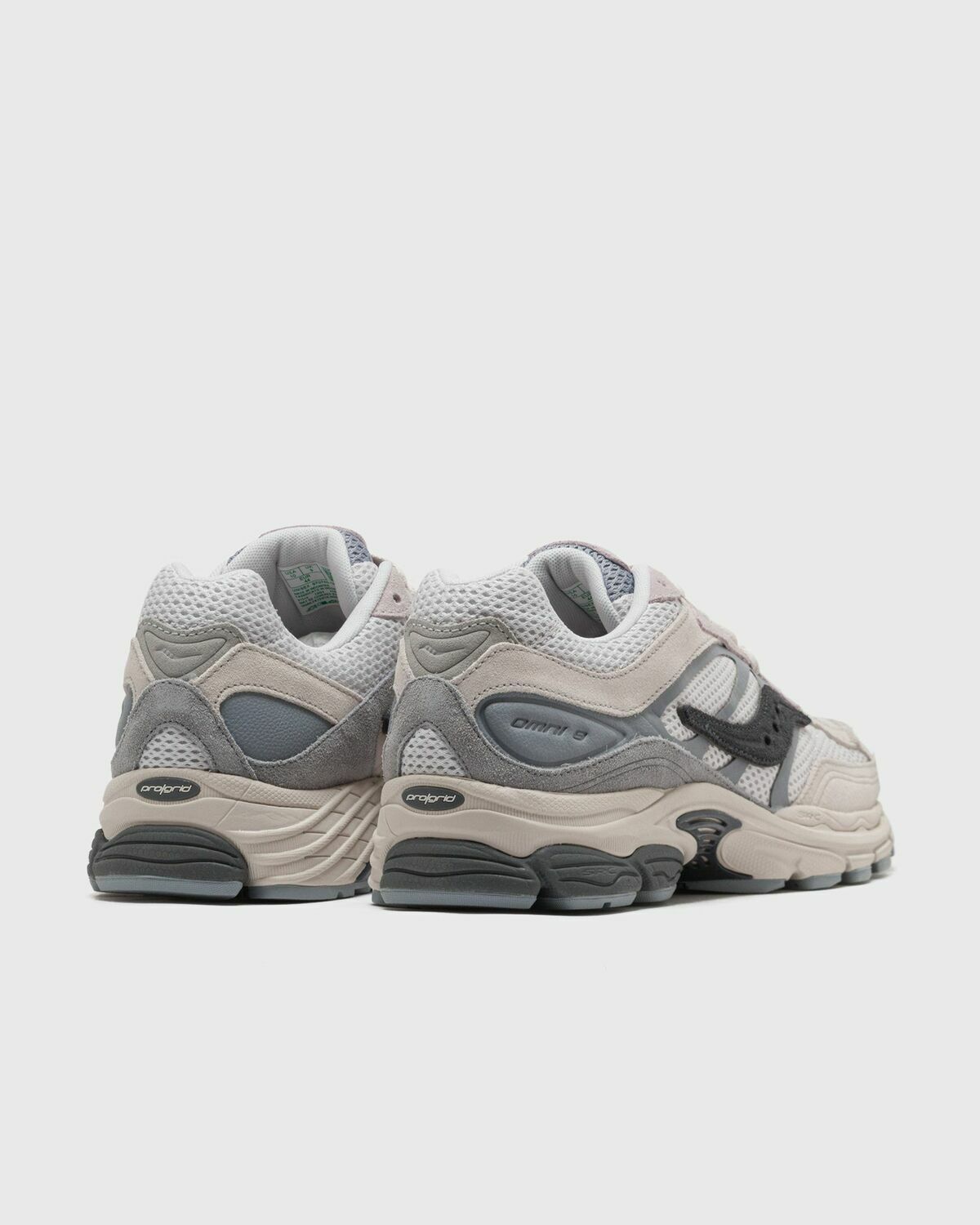 Saucony Originals PROGRID OMNI 9 Grey Mens Lowtop