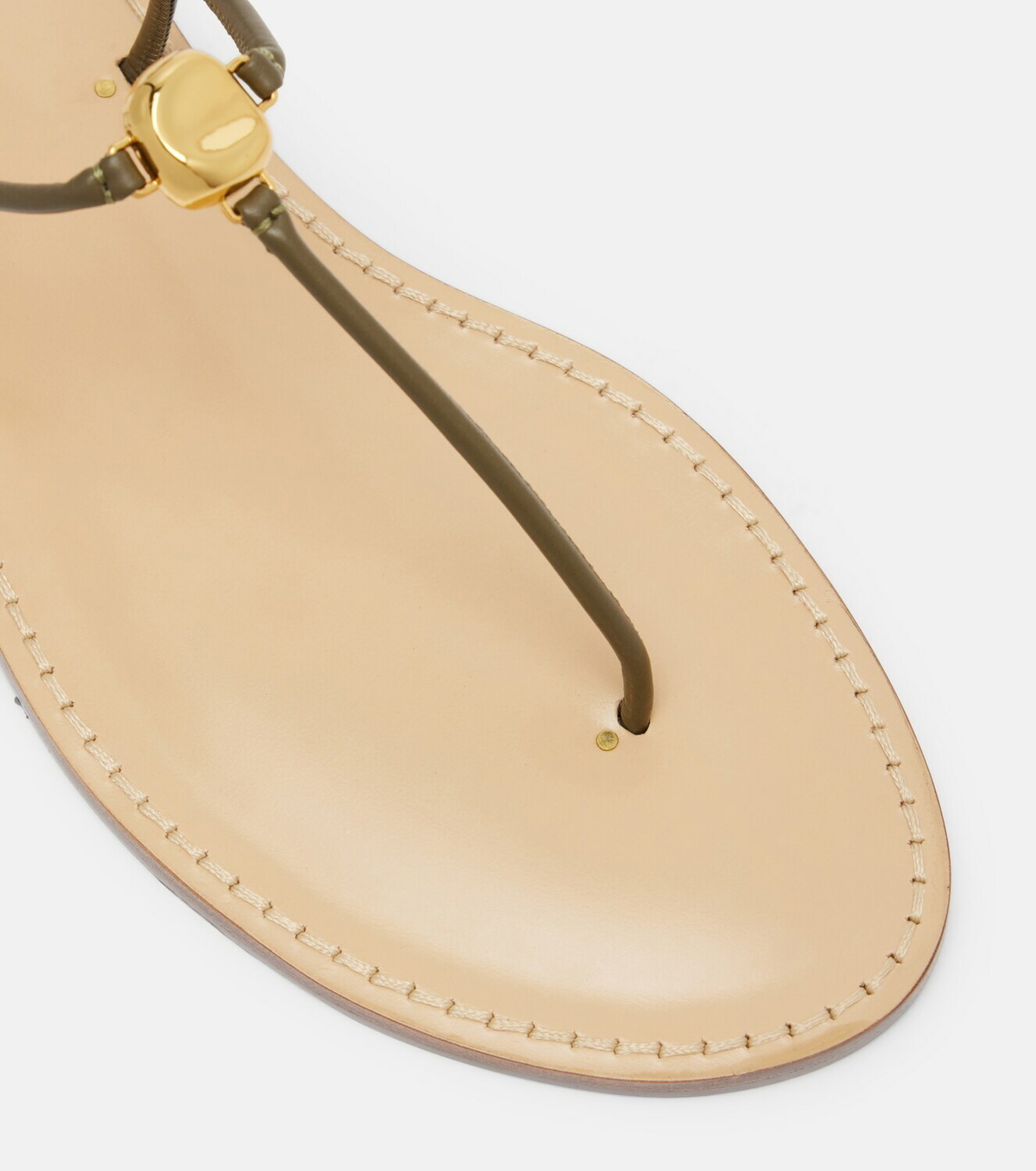 Amanu Naivasha leather thong sandals