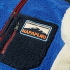 Napapijri Men's Yupik Full Zip Fleece in Blue Dazzling