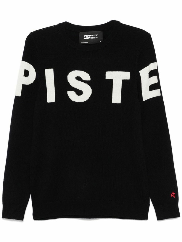 Photo: Perfect Moment Blue Piste Sweater