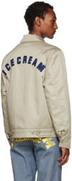 ICECREAM Beige Work Jacket