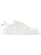 GIVENCHY - Urban Street Smooth and Croc-Effect Leather Slip-On Sneakers - White