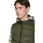 PS by Paul Smith Khaki Insulated Quilted Gilet Vest