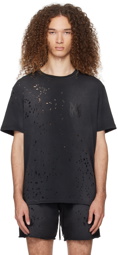 AMIRI Black 'MA' Shotgun T-Shirt