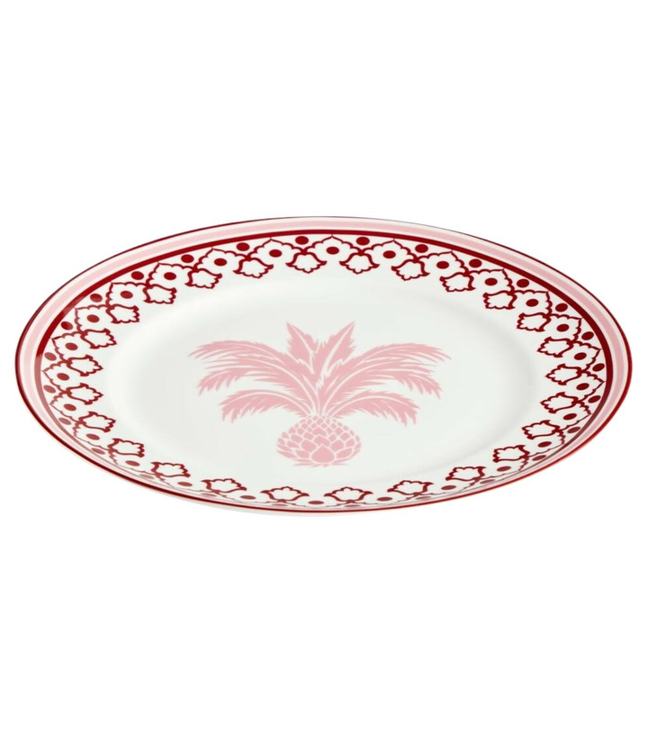 Photo: Aquazzura Casa Jaipur porcelain charger plate