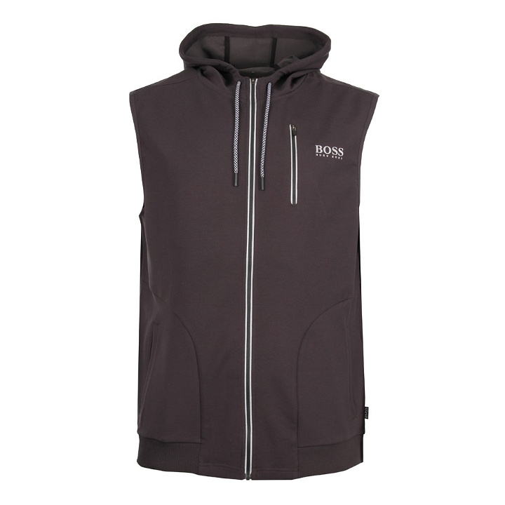 Photo: Beach Vest - Hooded Charcoal