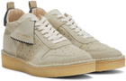 Clarks Originals Off-White Desert Run Low Sneakers