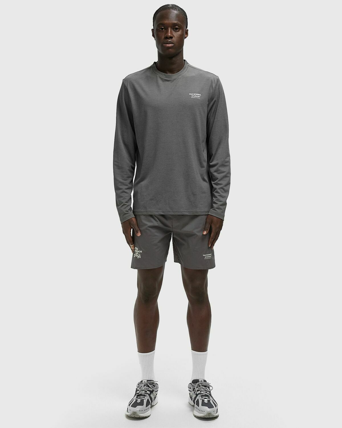 Pas Normal Studios Balance Shorts ND Grey Mens Sport & Team Short
