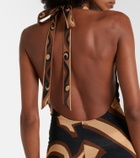 Pucci Labirinto muslin jersey midi dress