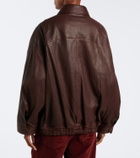 Róhe Leather blouson jacket