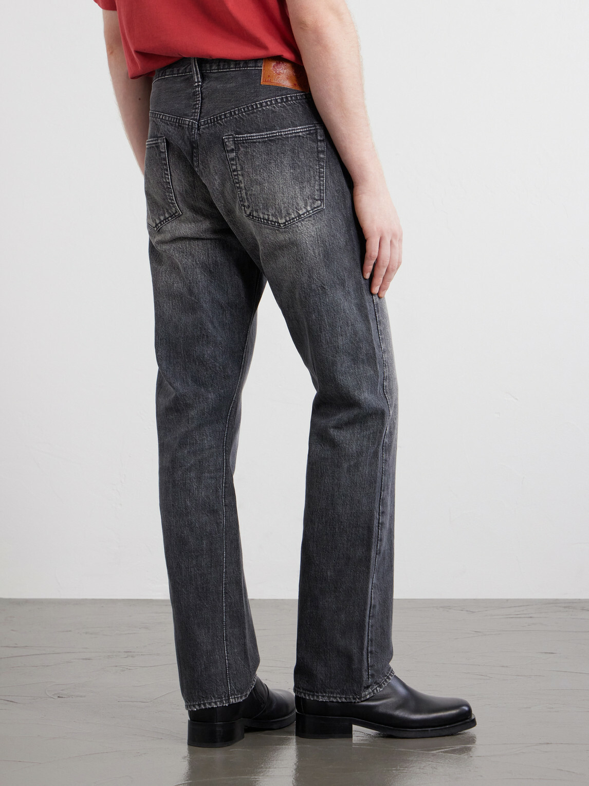 FULLCOUNT - Dartford 1101BKHW Straight-Leg Jeans - Black