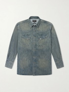 Beams Plus - Western Double Dye Denim Shirt - Blue