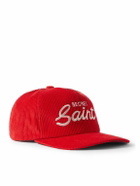 SAINT Mxxxxxx - Secret Logo-Embroidered Cotton-Corduroy Baseball Cap