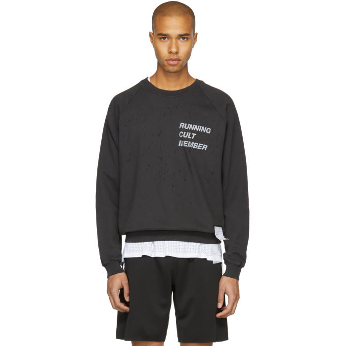 Satisfy Cult Moth Eaten Crew Sweat Satisfy