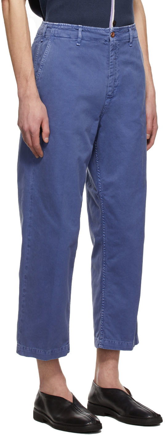 PRESIDENT's Blue Gabardine Jeans