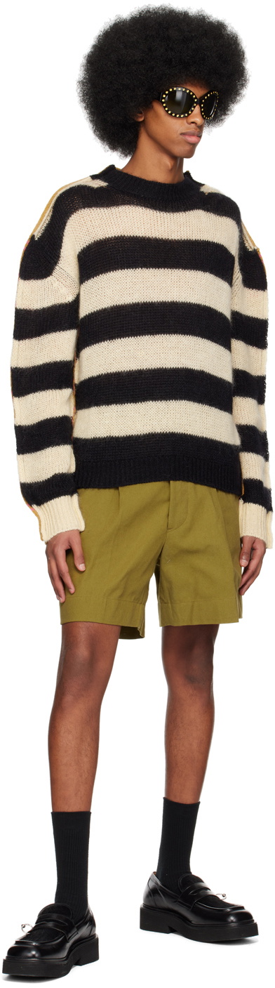 Connor McKnight Khaki Pleated Shorts