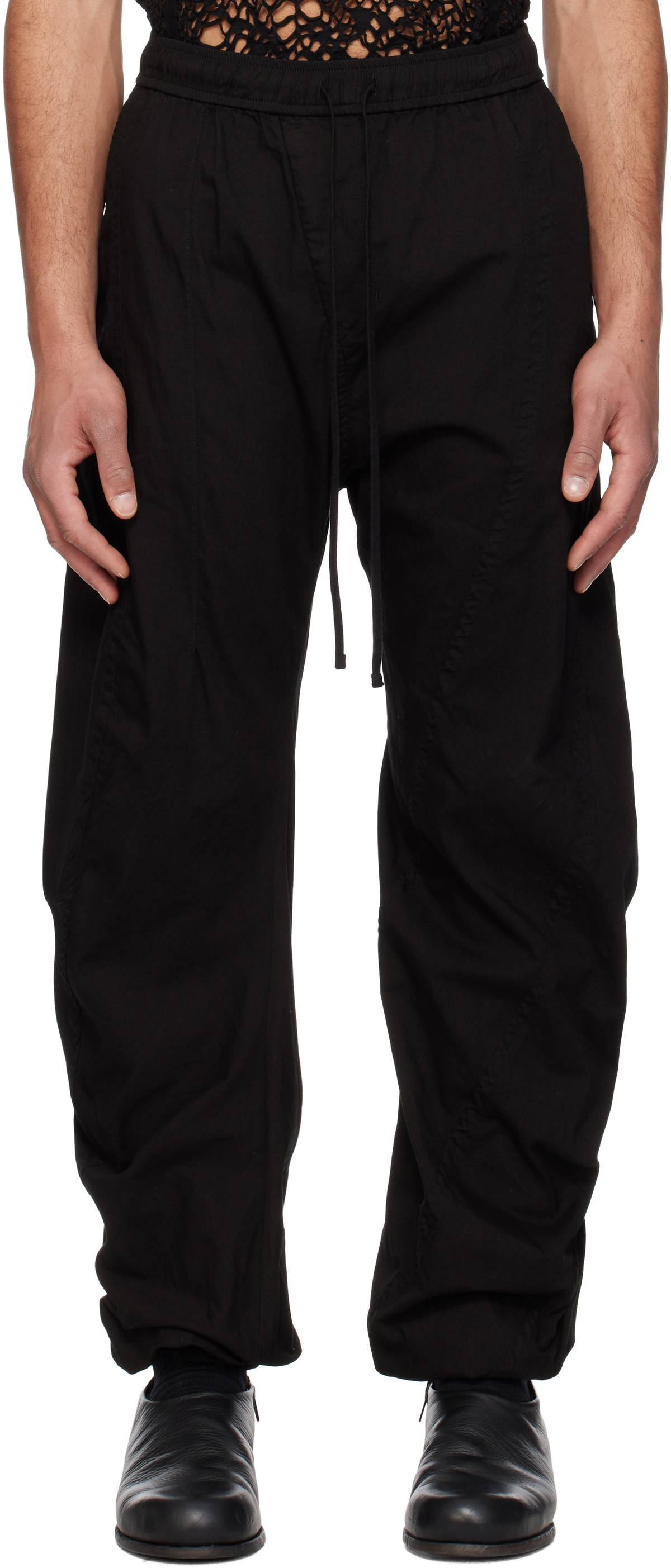 Julius Black Torn Blaze Track Pants Julius