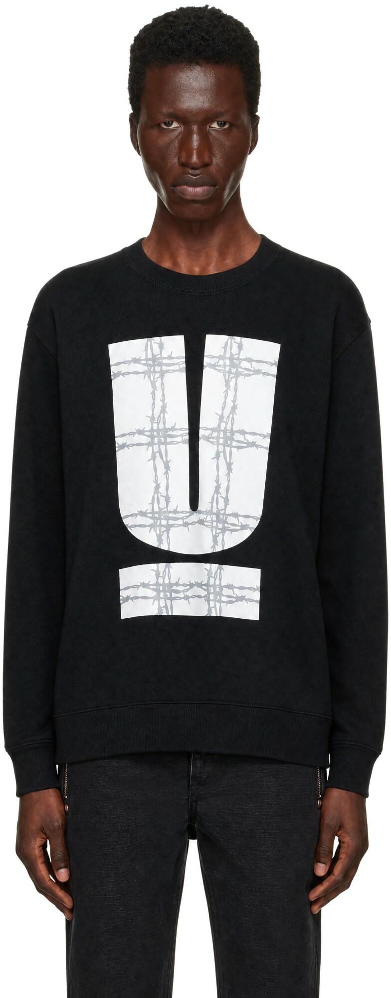UNDERCOVER Black UC2F4892-3 Sweatshirt