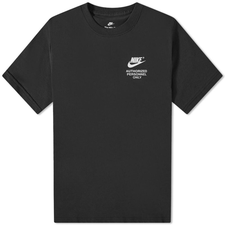 Photo: Nike Men's Authorised T-Shirt in Black