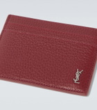 Saint Laurent Tiny Cassandre leather card holder