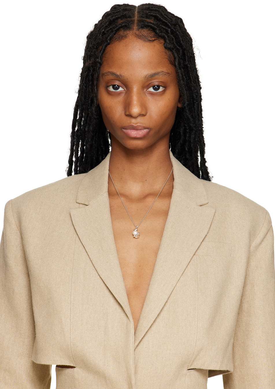 FARIS Silver Tresor Necklace