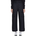 Maison Kitsune Navy Army Trousers