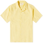 Portuguese Flannel Men's Pique Vacation Shirt in Yellow