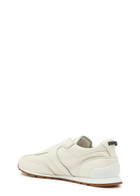 Brunello Cucinelli Panelled Leather Sneakers Cream