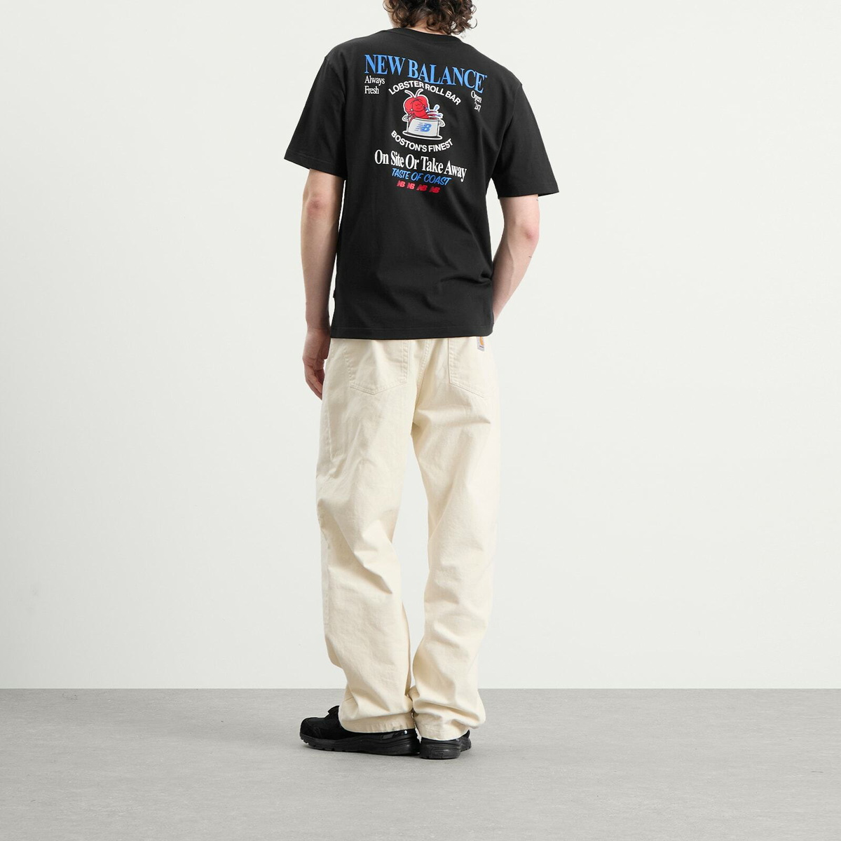 New Balance Men's Lobster Roll T-Shirt in Black