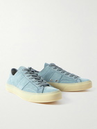 TOM FORD - Cambridge Suede Sneakers - Blue