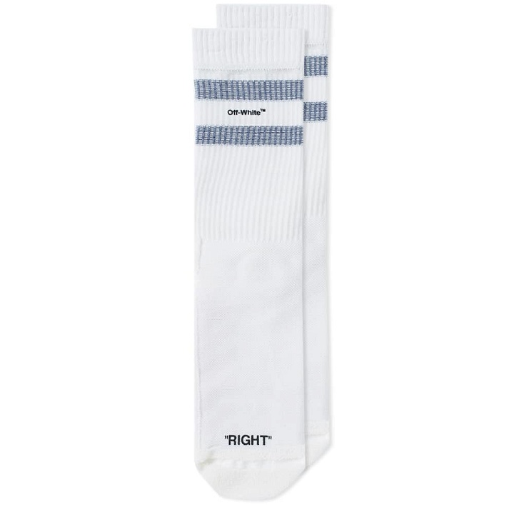 Photo: Off-White Reversed Sport Sock