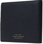 Smythson - Cross-Grain Leather Billfold Wallet - Blue