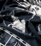 Dolce&Gabbana Casa Zodiaco silk and wool blanket