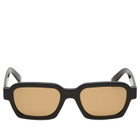 Retrosuperfuture Caro Refined Sunglasses in Black 