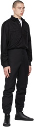 WARDROBE.NYC Black Wool Flannel Shirt