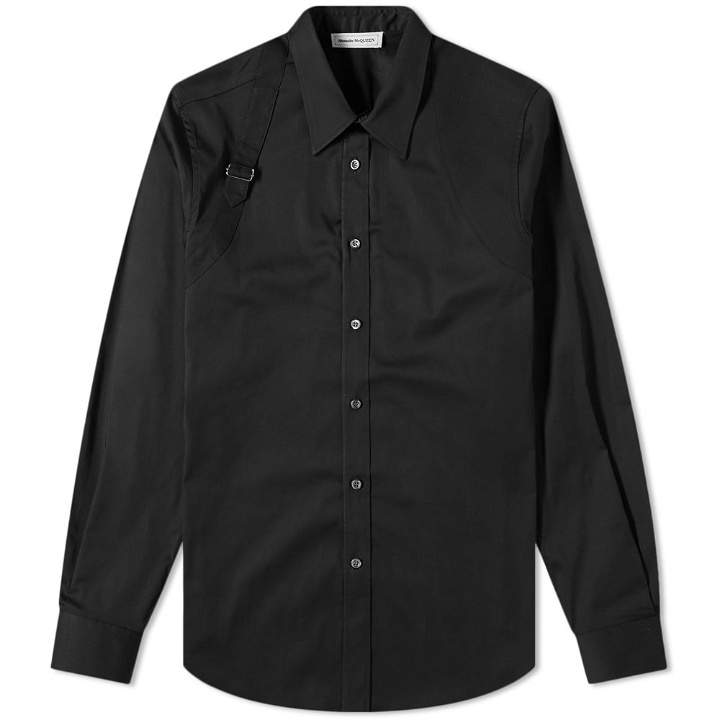 Photo: Alexander McQueen Classic Harness Shirt Black
