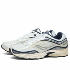 Saucony Men's Progrid Omni 9 Sneaker in White/Navy