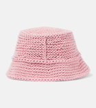 JW Anderson Knitted cotton bucket hat