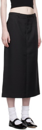 Sandy Liang Black Socks Midi Skirt