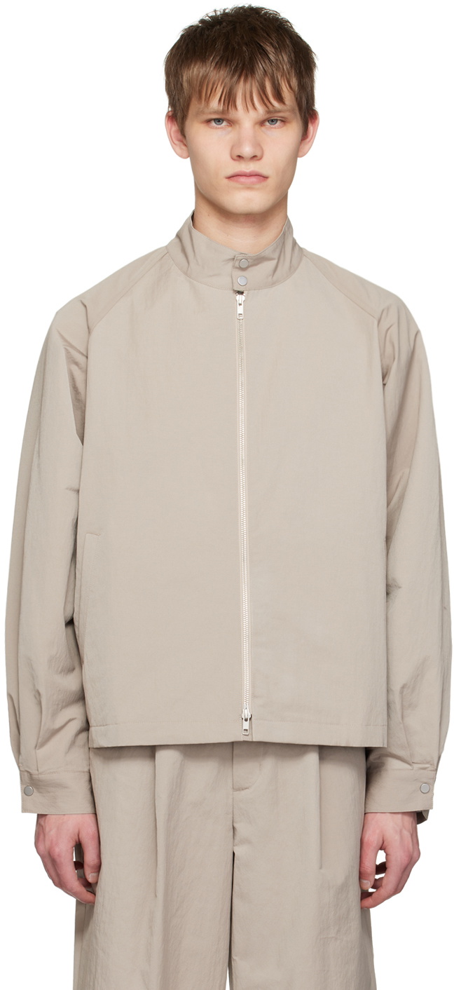 HGBB STUDIO Taupe Glacier Jacket